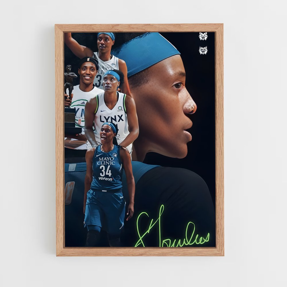 Poster Sylvia de fowles – affiche Basketball (vue 4)